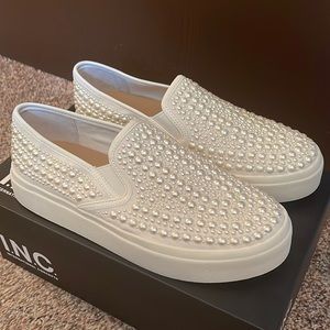 Brand New Pearl Slip On